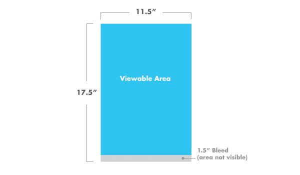 Table Top Banners With Stands - Image 3