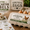 egg carton labels