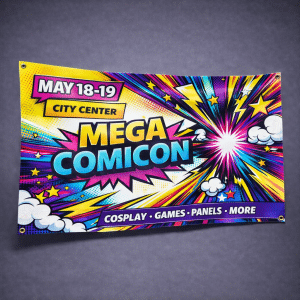 Banner printing is available on vinyl or cloth. Cheap banners aren't better if you want your colors to really stand out.