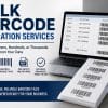 bulk barcode generation services