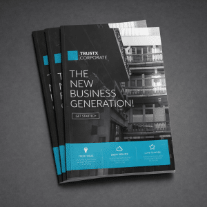 Booklet printing. Perfect when you need catalog printing or event program printing