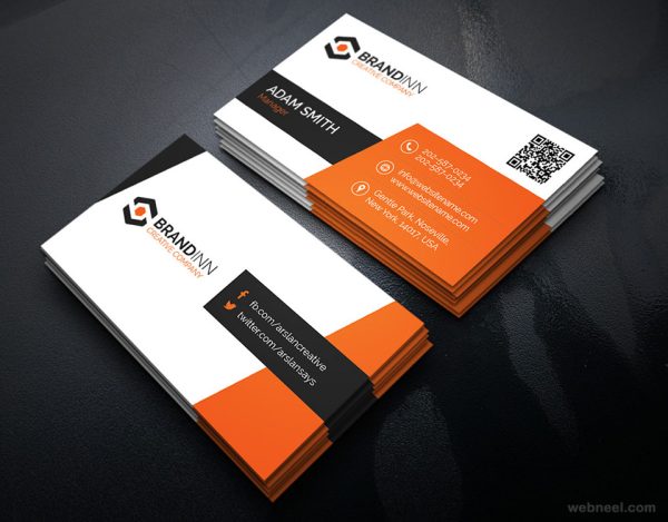 Our house stock business cards are printed with vibrant colors and give a professional look.