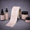 we print cosmetic labels
