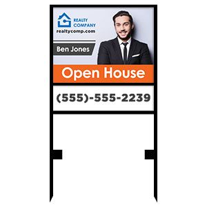 Alternative view of Real Estate Yard Signs With Rider