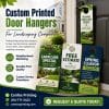 door hanger printing for lawncare companies