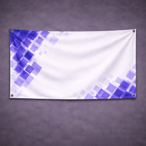Frabric banner printing. Vibrant colors, perfect when you need an indoor banner