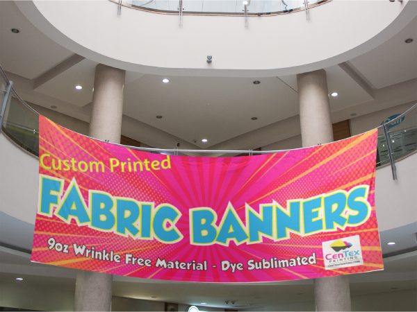 fabric banner printing - we print our fabric banners on 9oz wrinkle free material