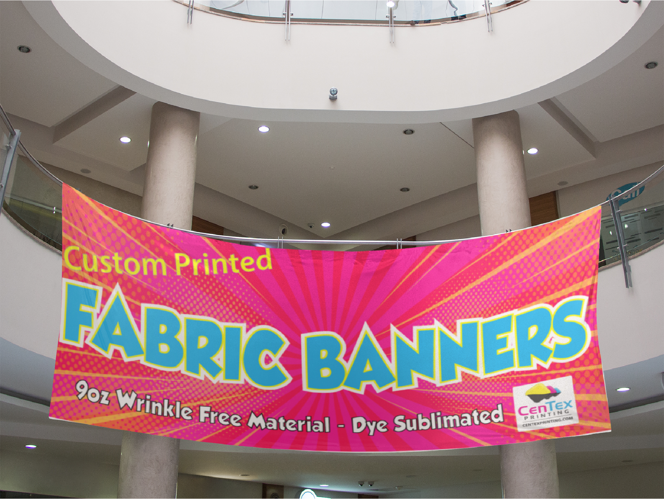 Cloth banners on sale