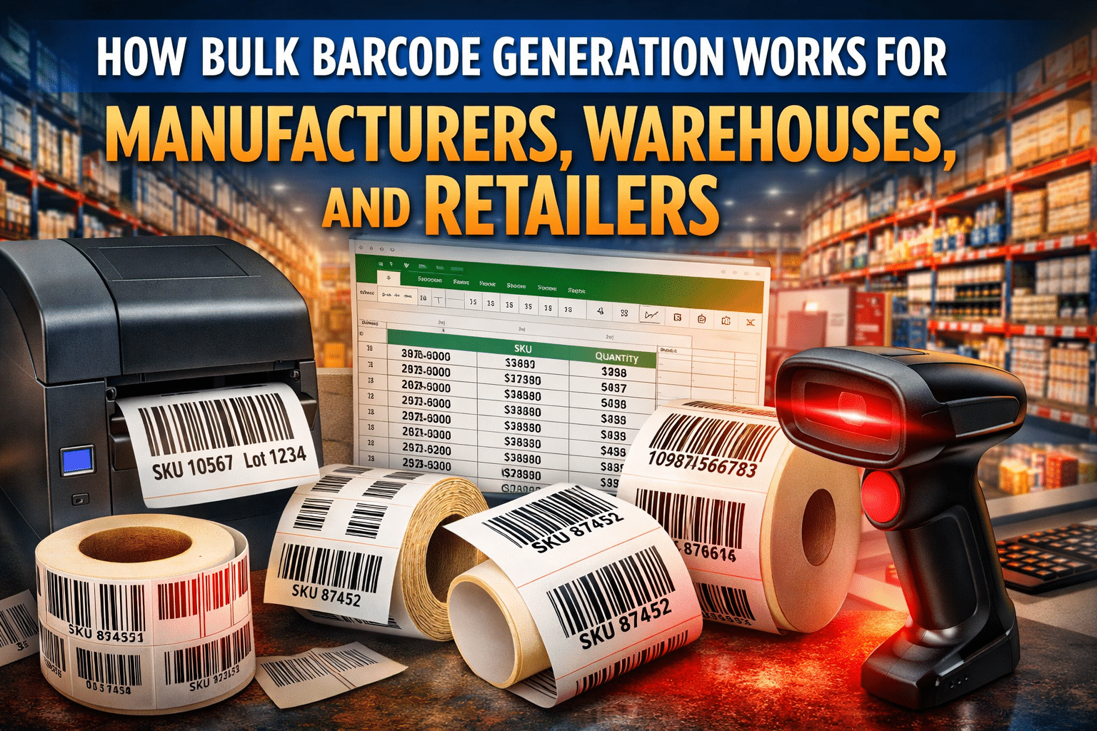 How Bulk Barcode Generation Works For Warehouses & Retailers - CenTex ...