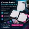 custom printed notepads for marketing agencies