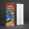 Retractable banner printing