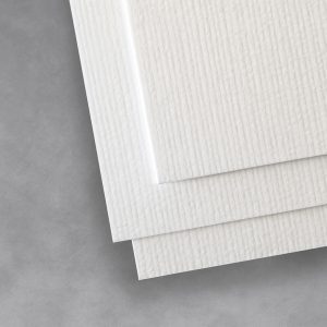 Business cards printed on premium linen solar white or smooth solar white.