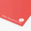 .020 polystyrene sign printed with full-color graphics