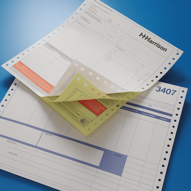 Where to get printed pin fed forms for tractor fed printer